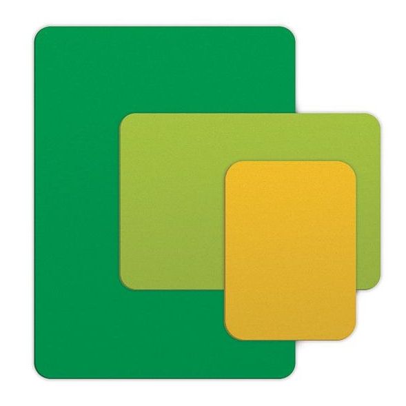 Chop Chop Flexible Cutting Board Mat, Yellow/Green
580