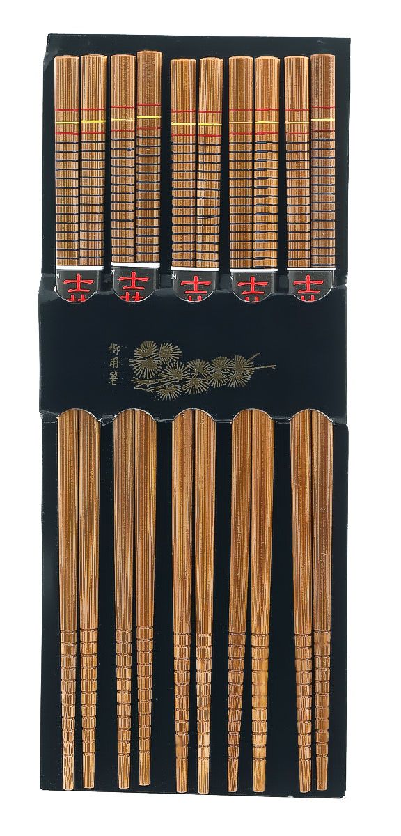 silk wrapped bamboo chopsticks 5 97026 576