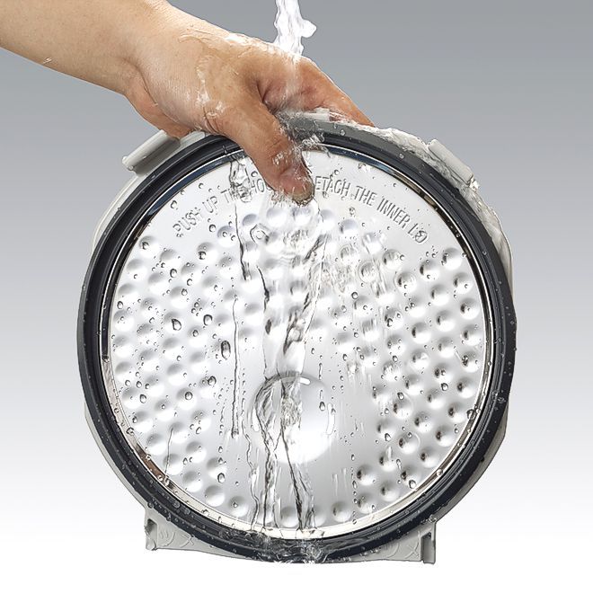 Easy to wash liner lid