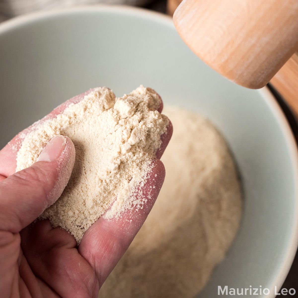 Fine ground Kamut flour from KoMo Classic grain mill