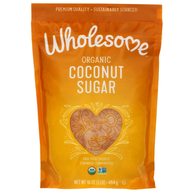 Wholesome Organic Coconut Sugar, 16 oz (1 lb)
