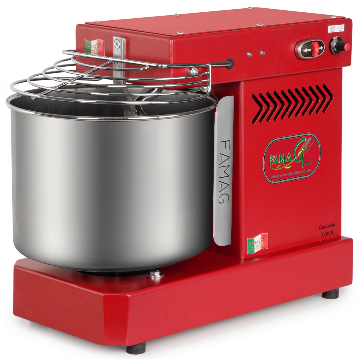 famag im10 spiral dough mixer fixed head ruby 1200