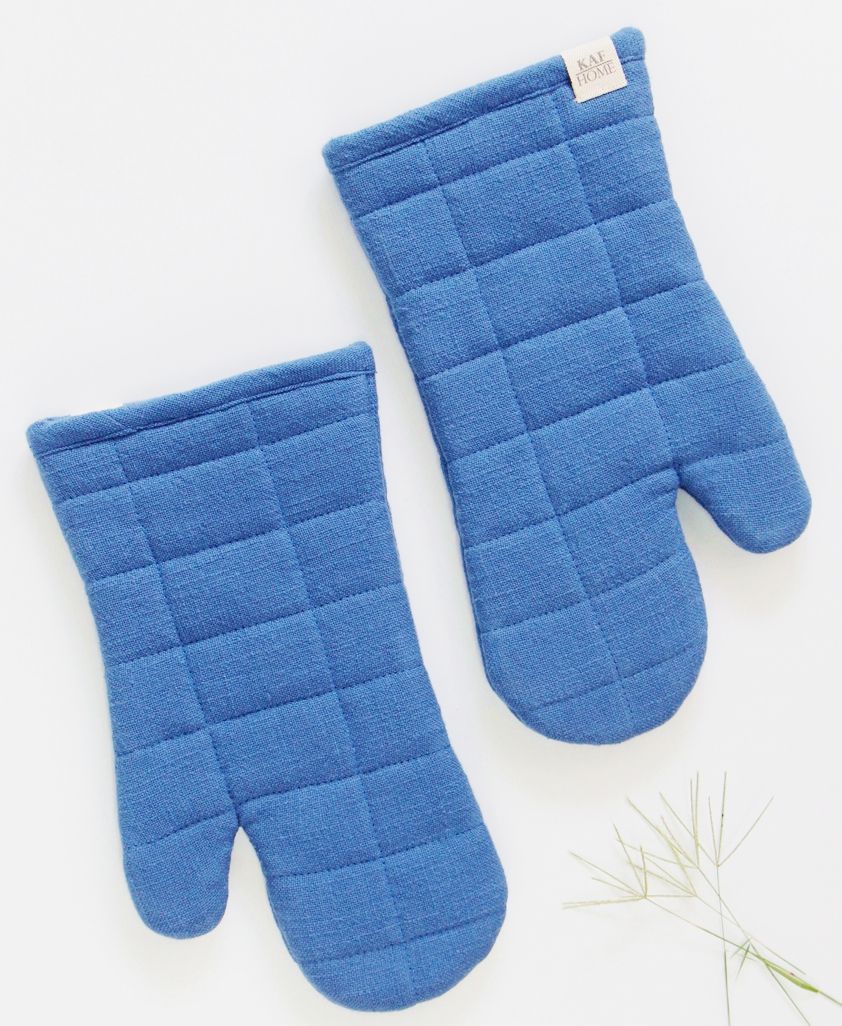 Monaco Oven Mitt, Dutch Blue