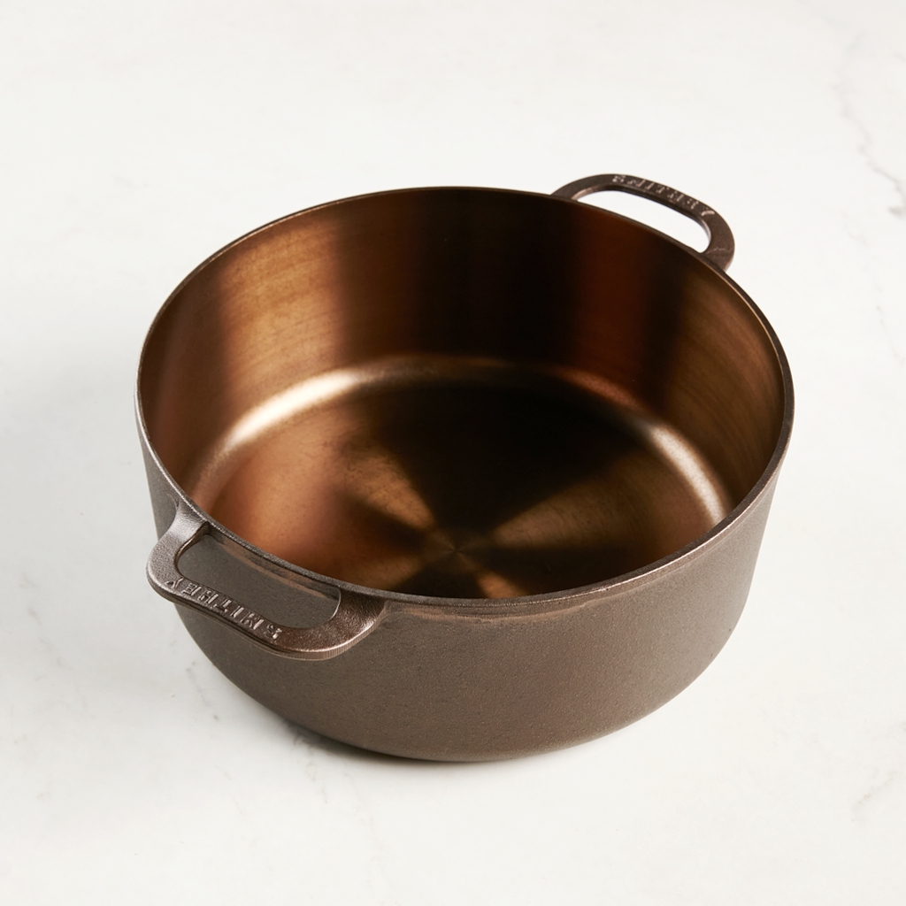 7.5 quart non-stick cast iron dutch oven