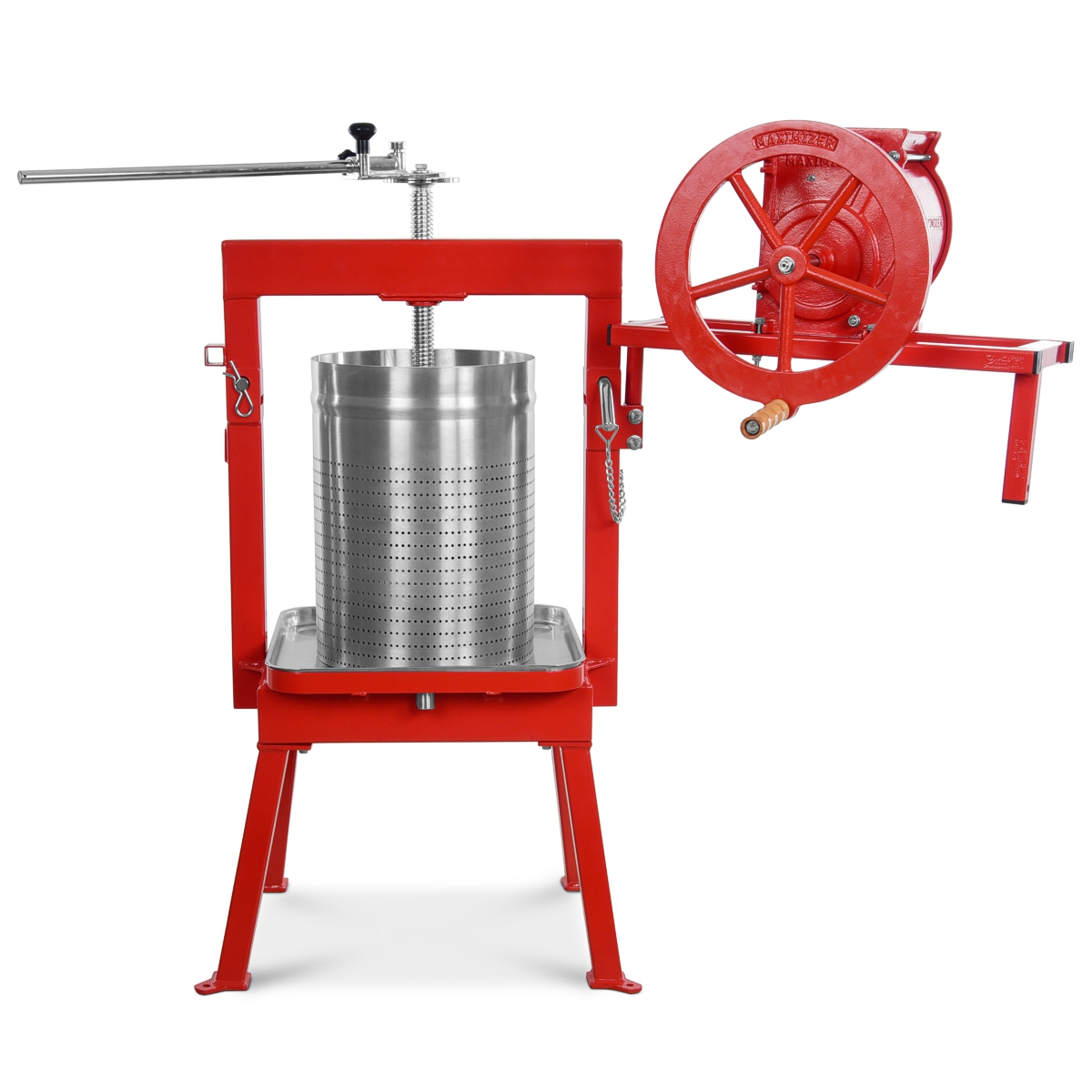 Maximizer 36 liter cider press with apple grinder