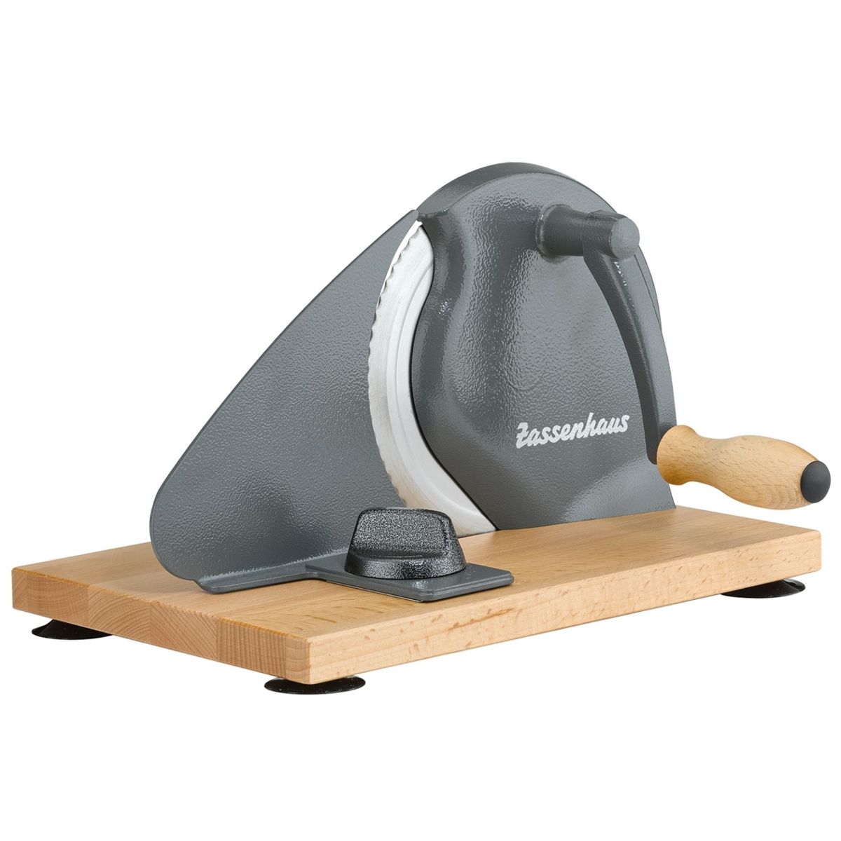 Zassenhaus Classic Bread Slicer, Gray