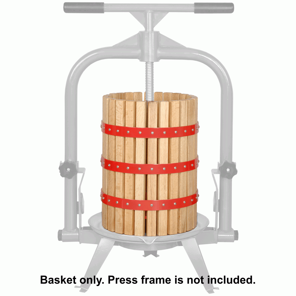 macintosh harvest bounty oak press basket 5 gal text 1200 2