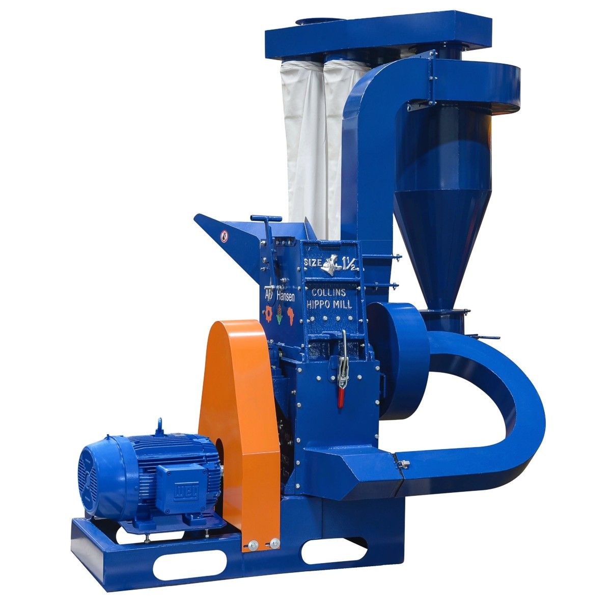 hippo 1 5 hammer mill commercial industrial hemp grinder pulverizer 1200 5