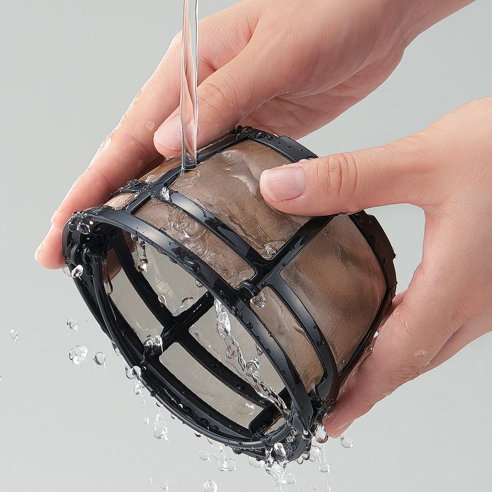 Washable filter basket