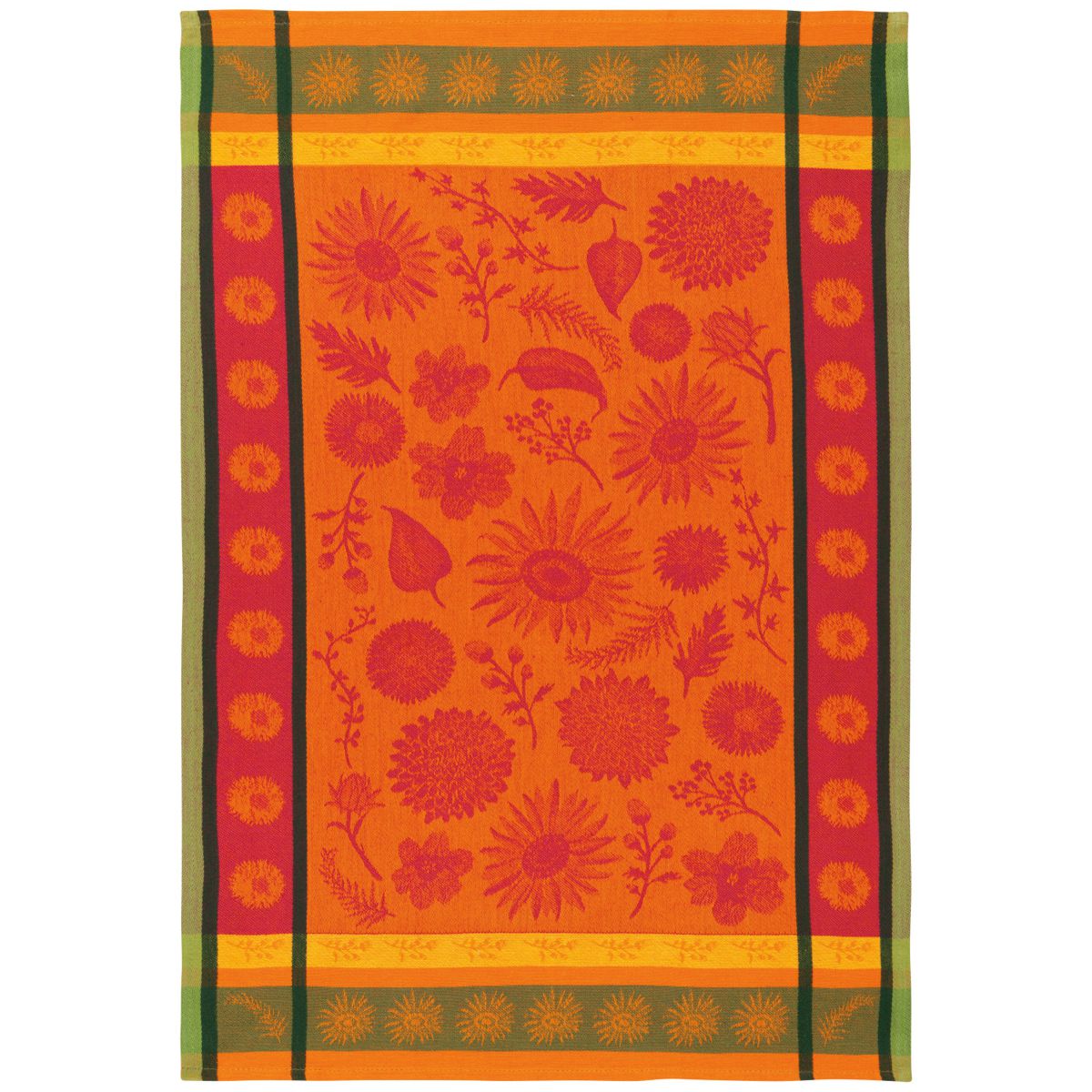 Jacquard Dish Towel, Sunflower Splendor