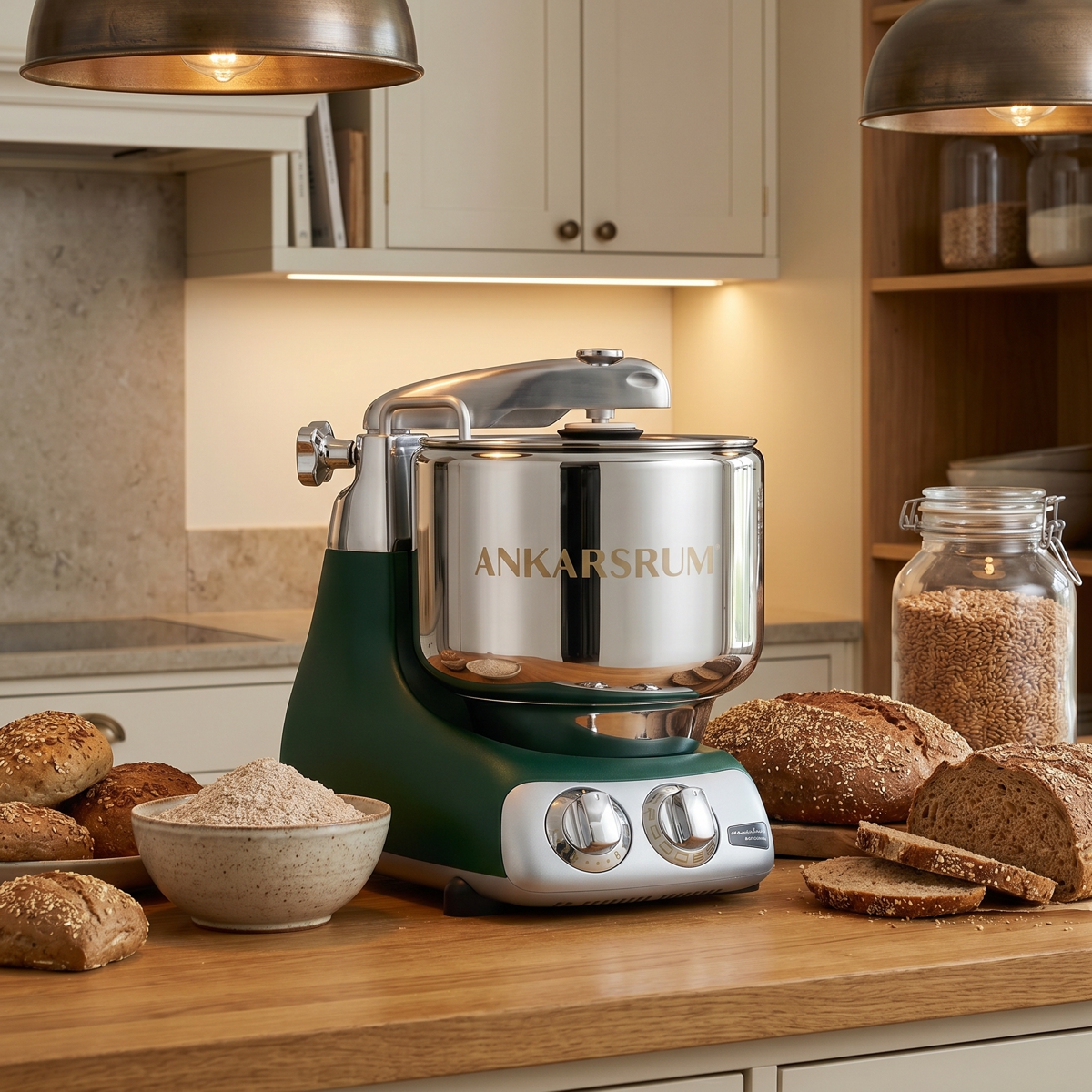 Ankarsrum Original Mixer, Forest Green, Matte