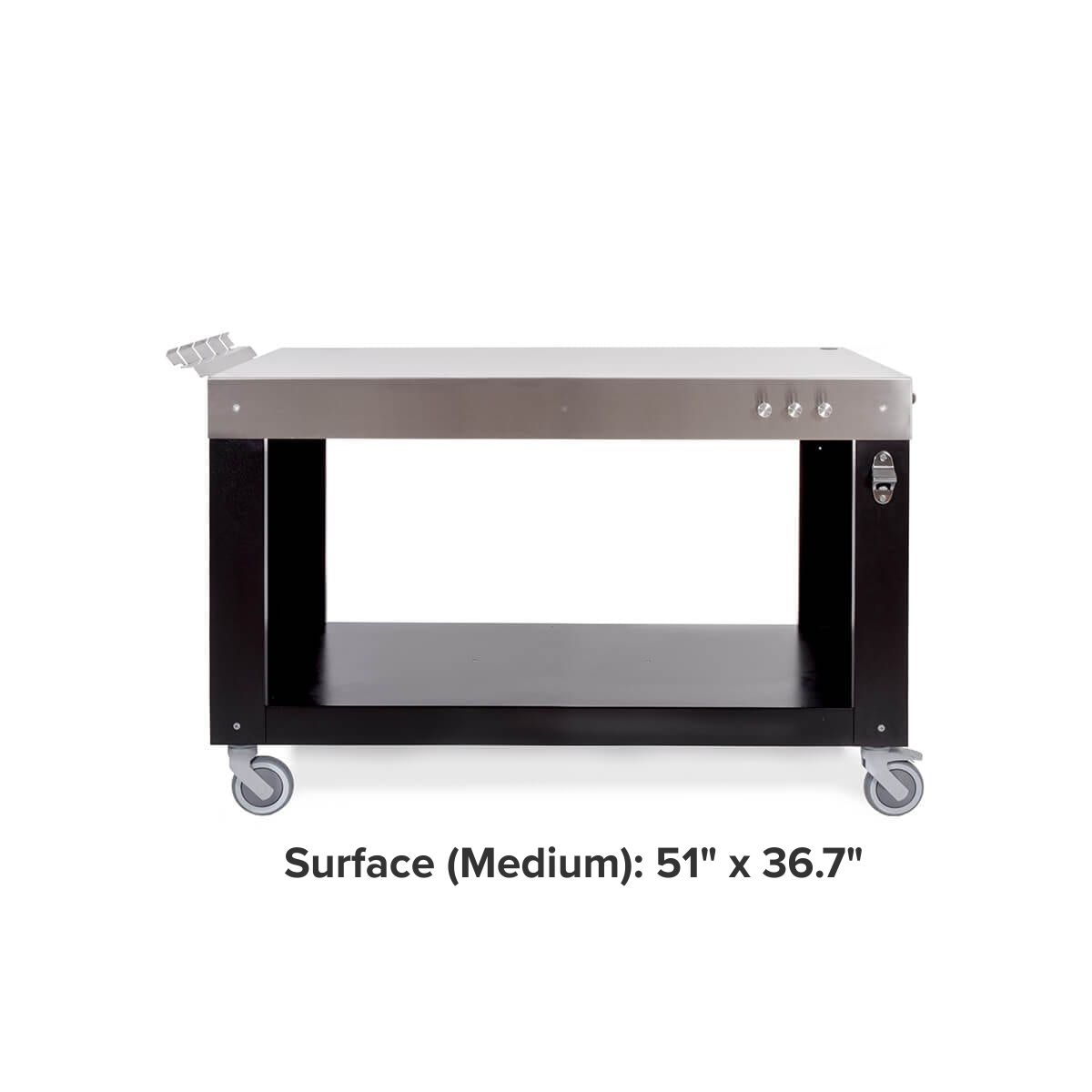 Alfa medium table surface measures 51" x 36.7"