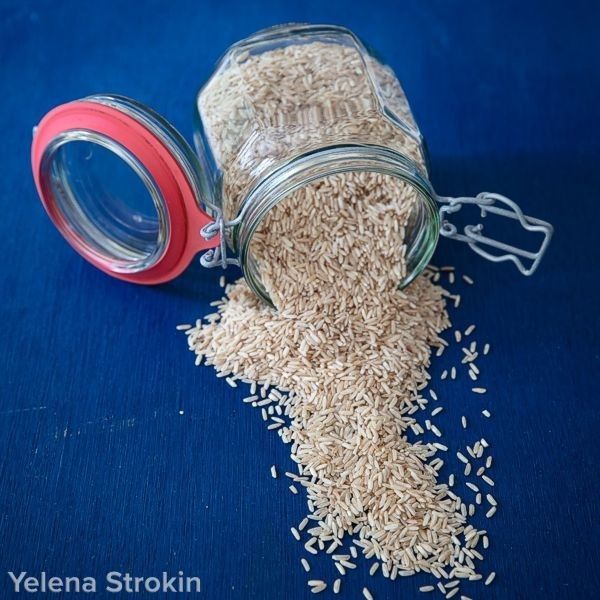 Long grain organic brown rice