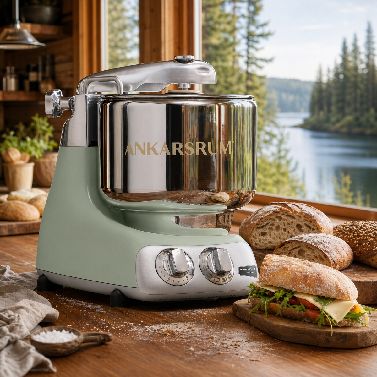 Ankarsrum Original Mixer, Nordic Sage