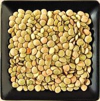 lentils green brown 200