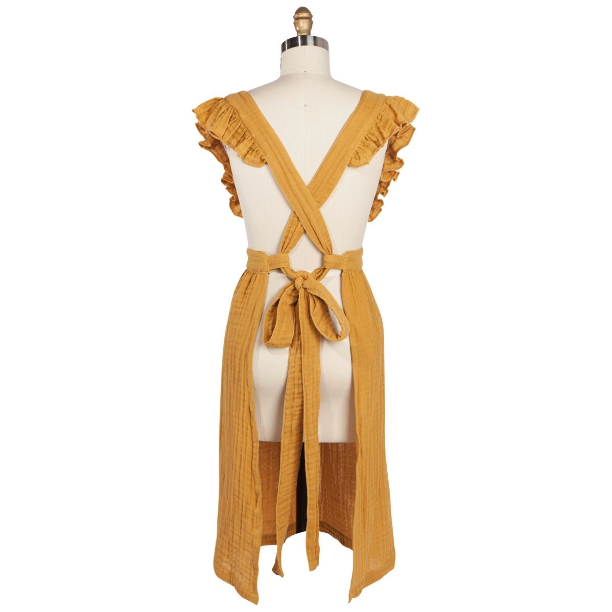 Back of Ada apron, yellow