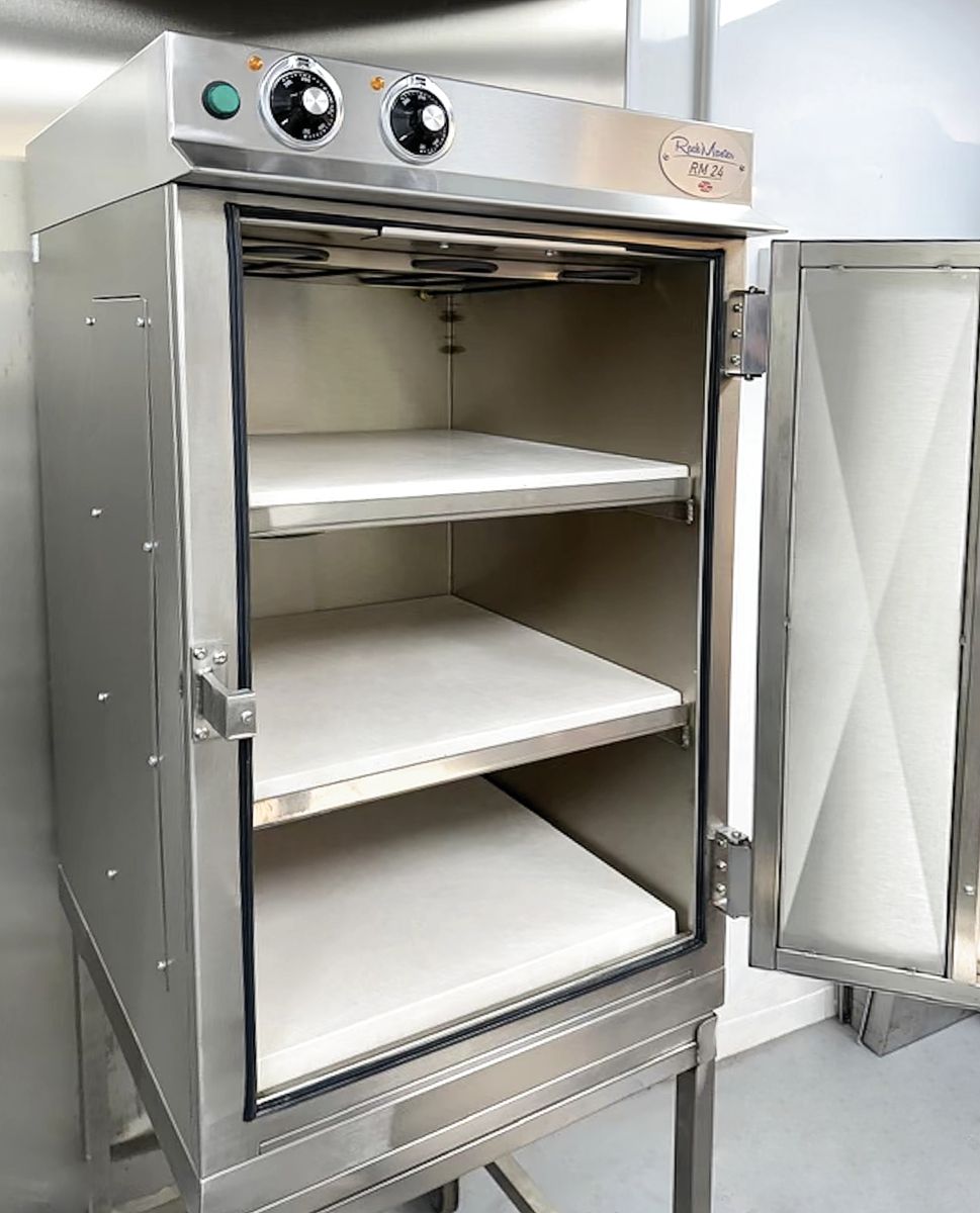 rackmaster rm24 three brick stone shelf oven 1200h 1