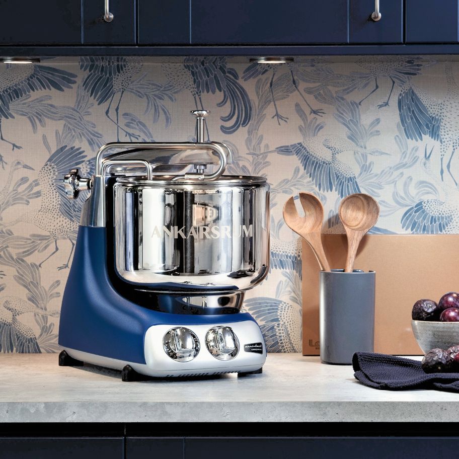 ankarsrum mixer royal blue kitchen 2024 912