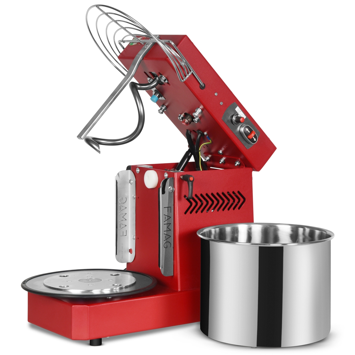 Famag-Mixer-10kg-Ruby-Red-Bowl