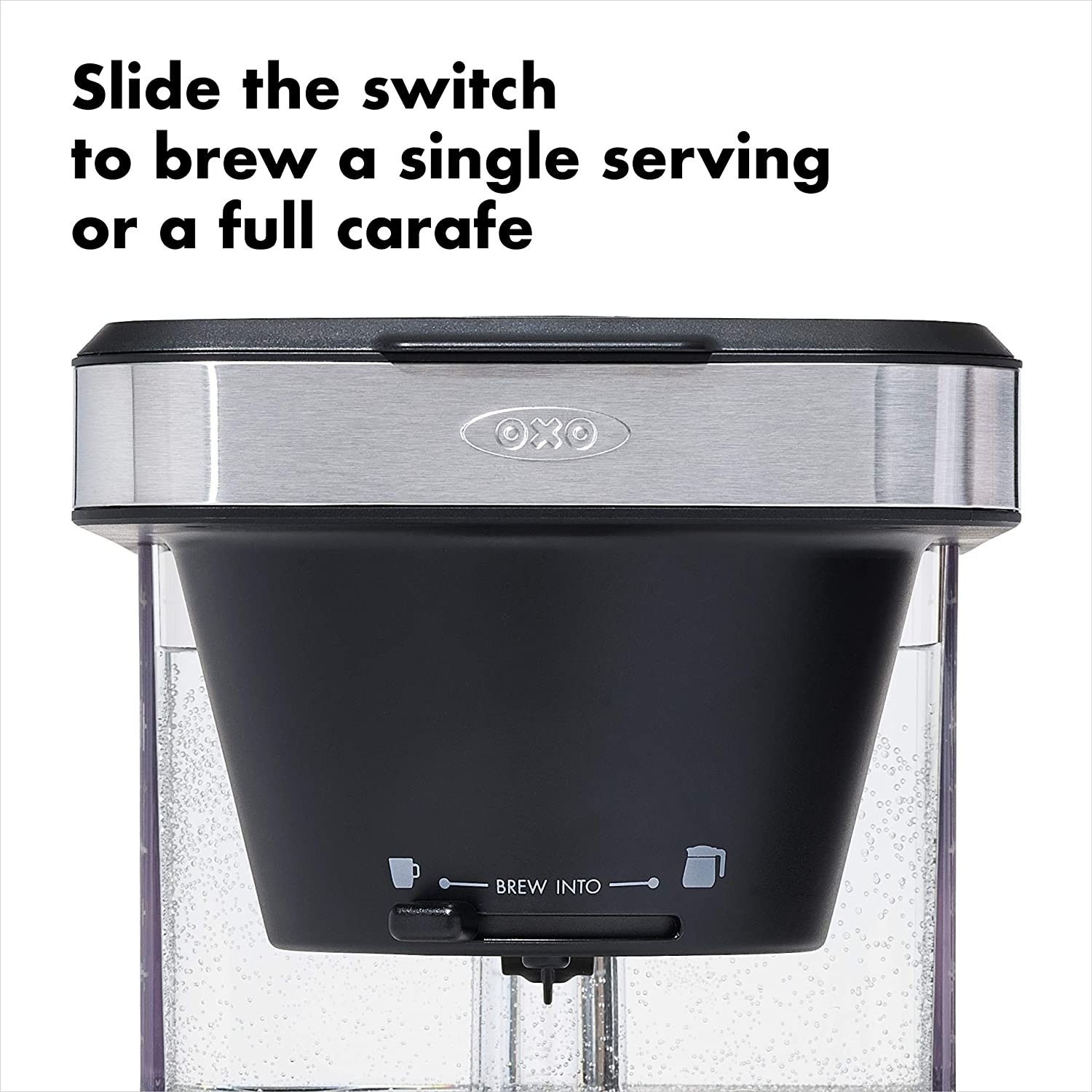 oxo coffee maker single serving 8 cups 1200