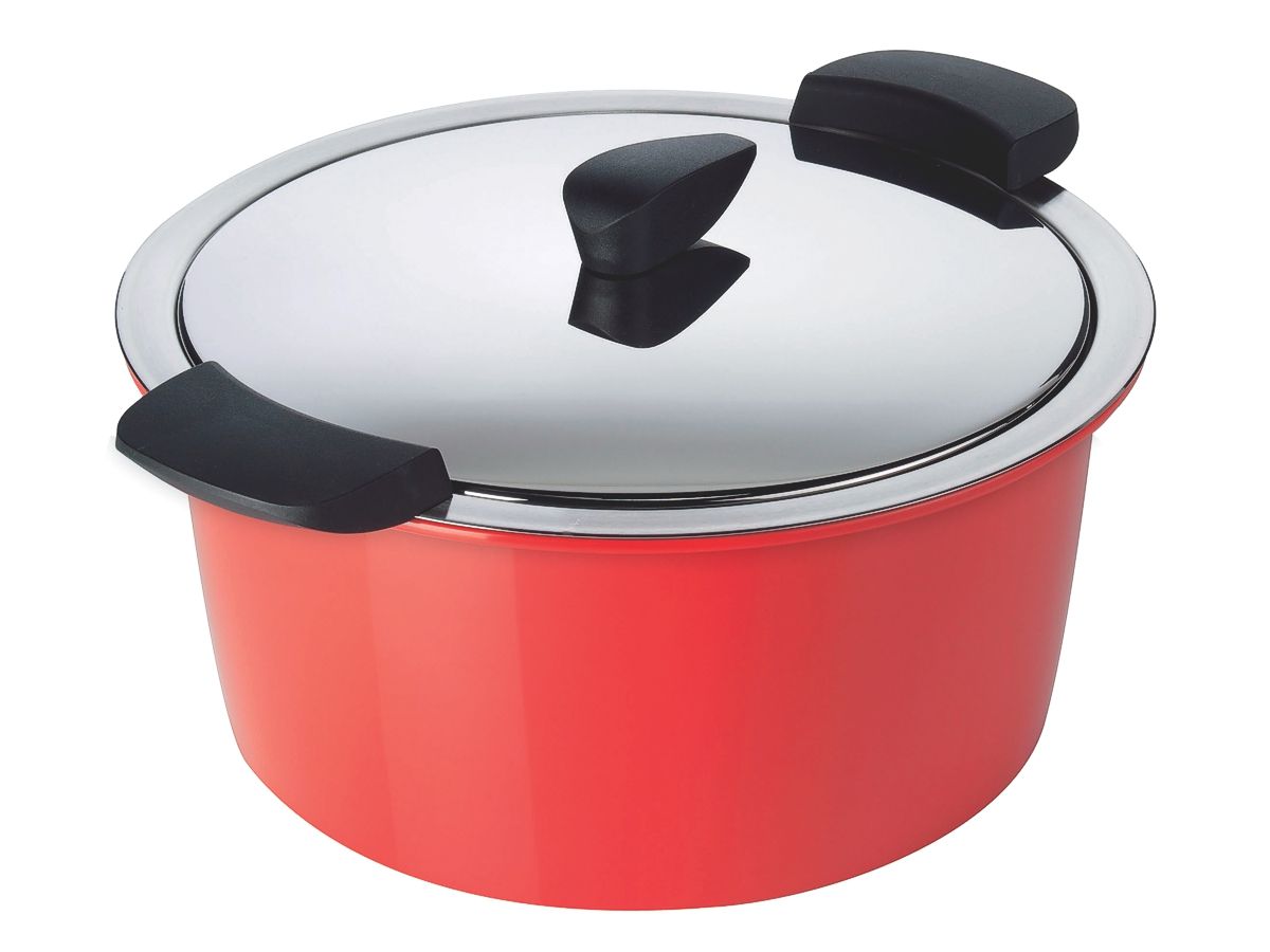 kuhn rikon 30711 hotpan 2qt casserole red 1200 1