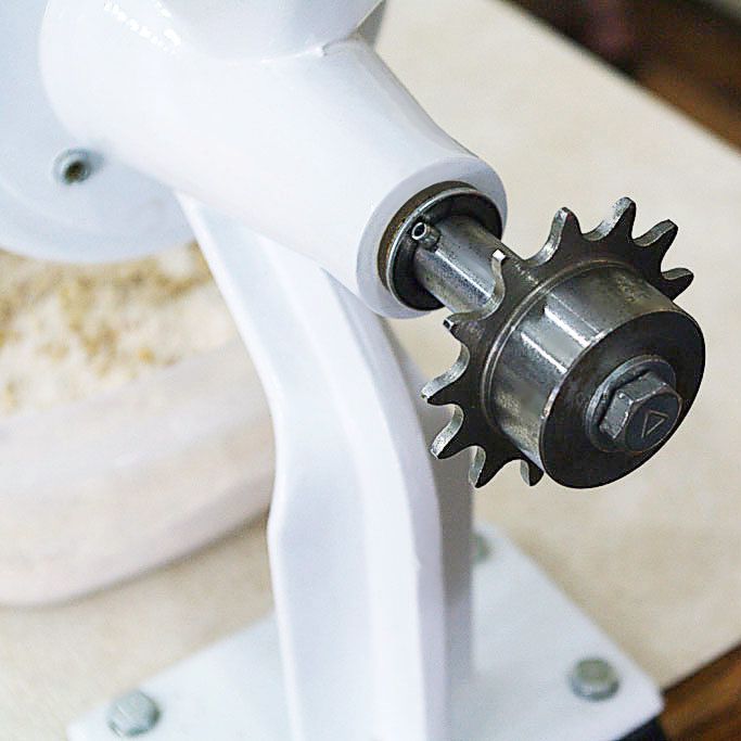 ClWonder Junior Deluxe mill bicycle sprocket drive.
