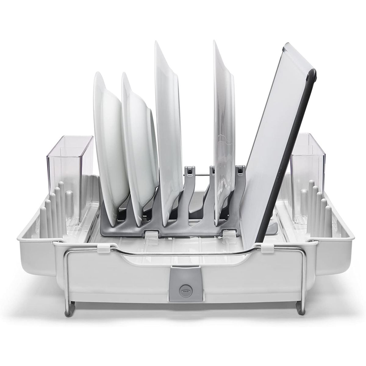 OXO Good Grips Foldaway Dish Rack side view