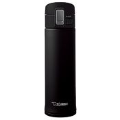Zojirushi Insulated Mug, SlickSteel, Black, 16 oz.
