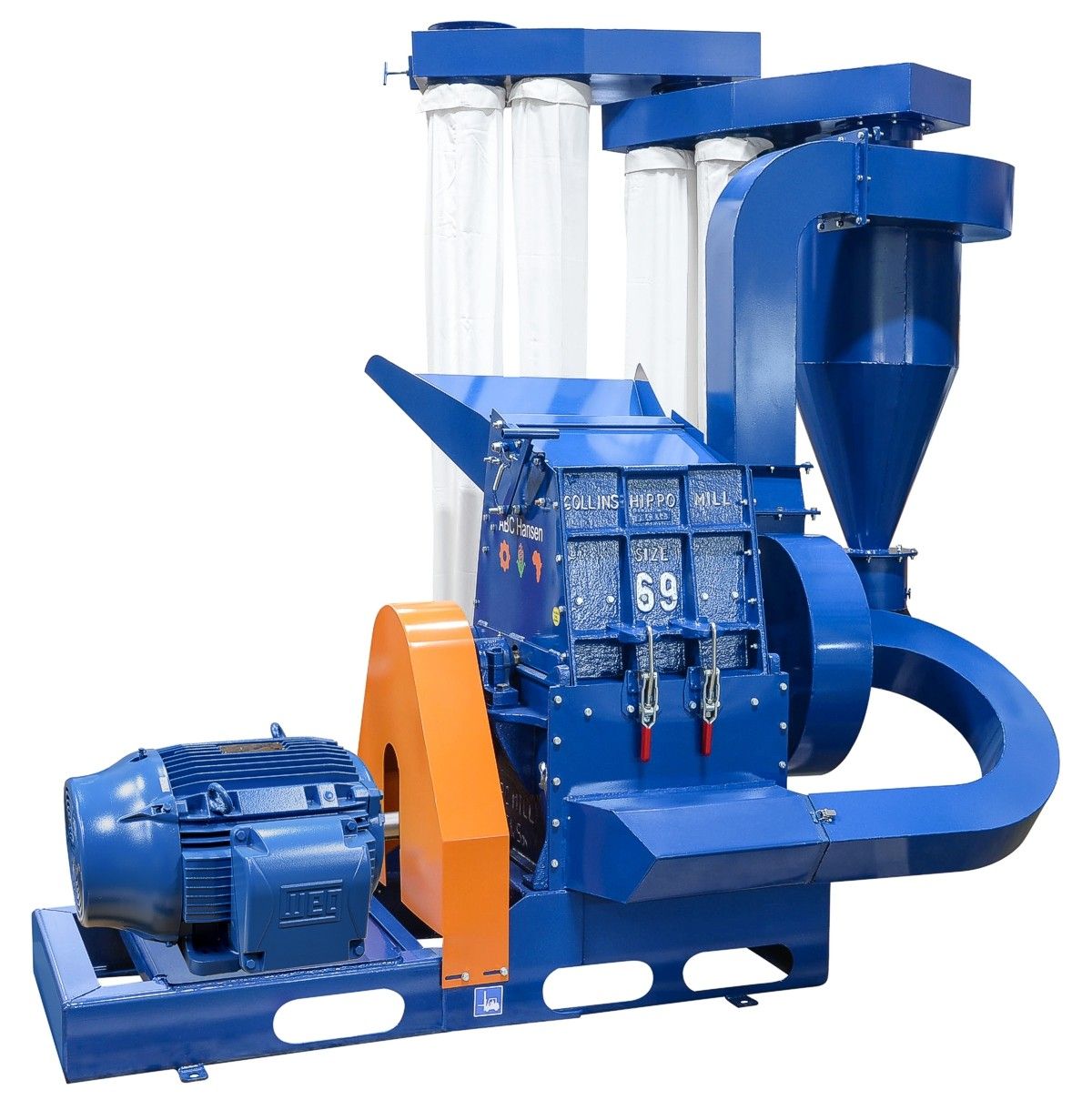 hippo 69 hammer mill commercial industrial pulverizer grinder 1200 3