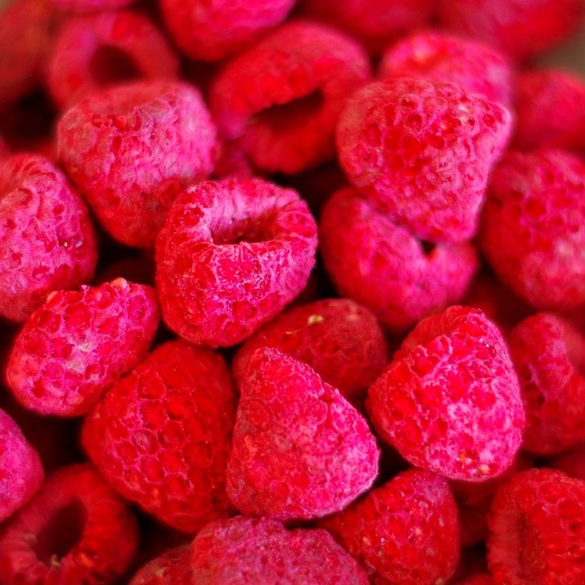 Freeze Dried Raspberries, Whole