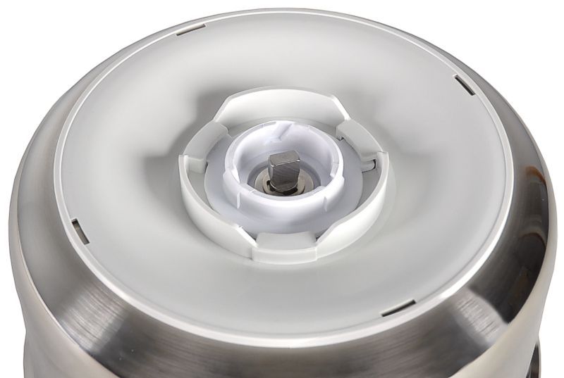 Bottom of Bosch SB4 bowl with drive shaft installed