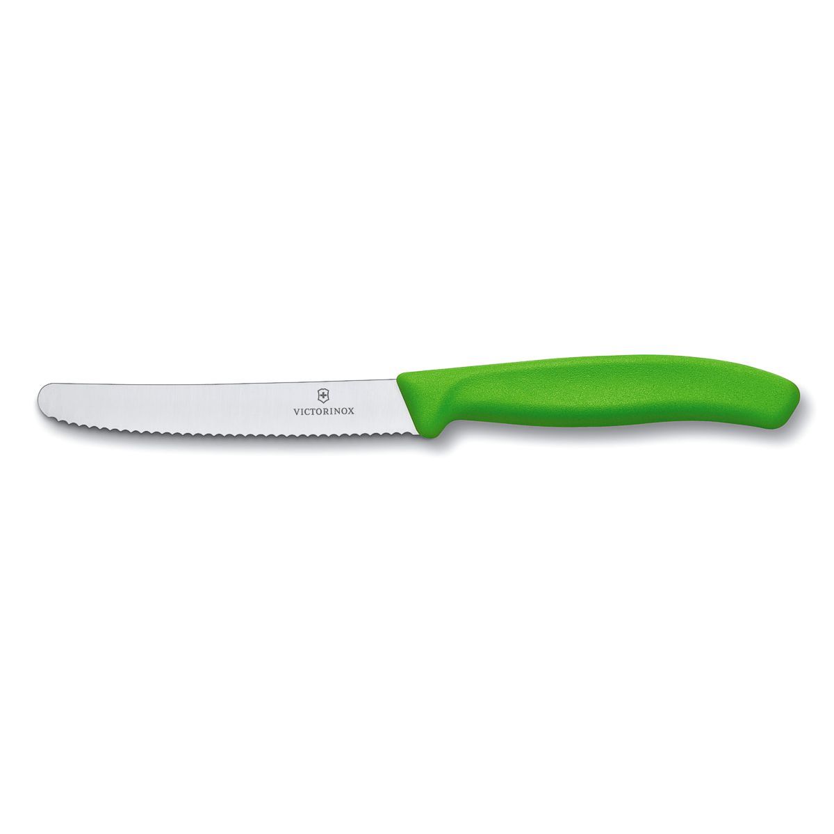 victorinox utility knife 4.5 inches green serrated 1200