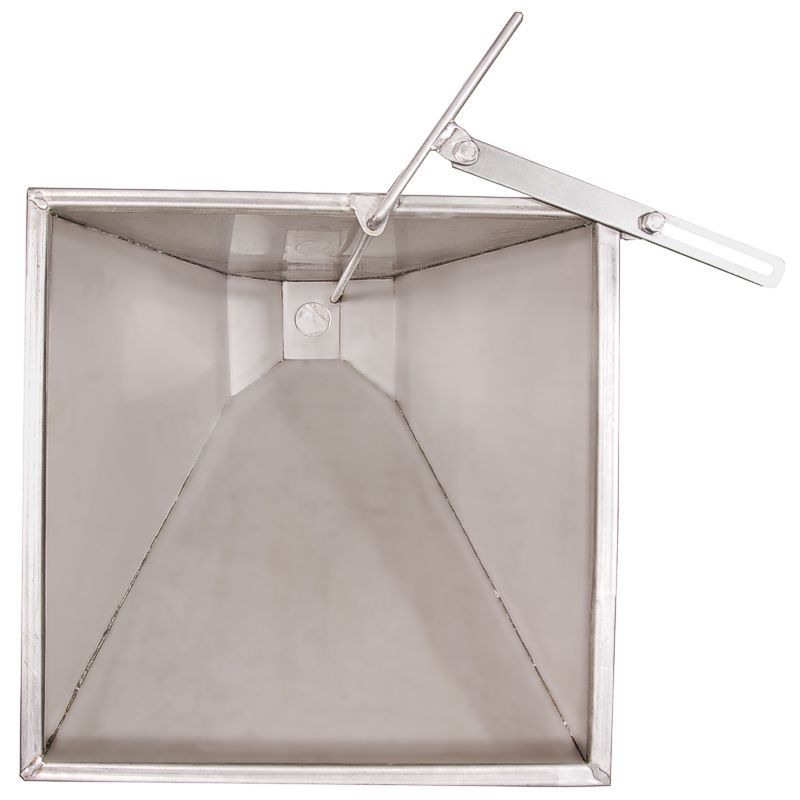 Control flow of seeds and grains with this hopper accessory
