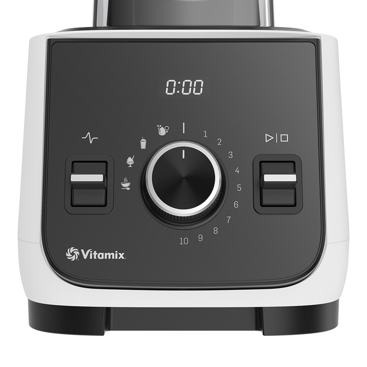 base of vitamix ascent x2 in frost white