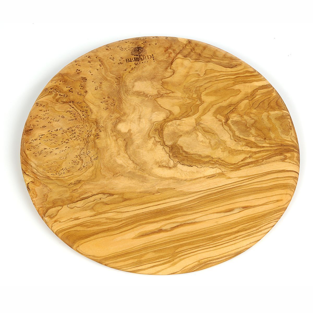 Berard olive wood round cutting board