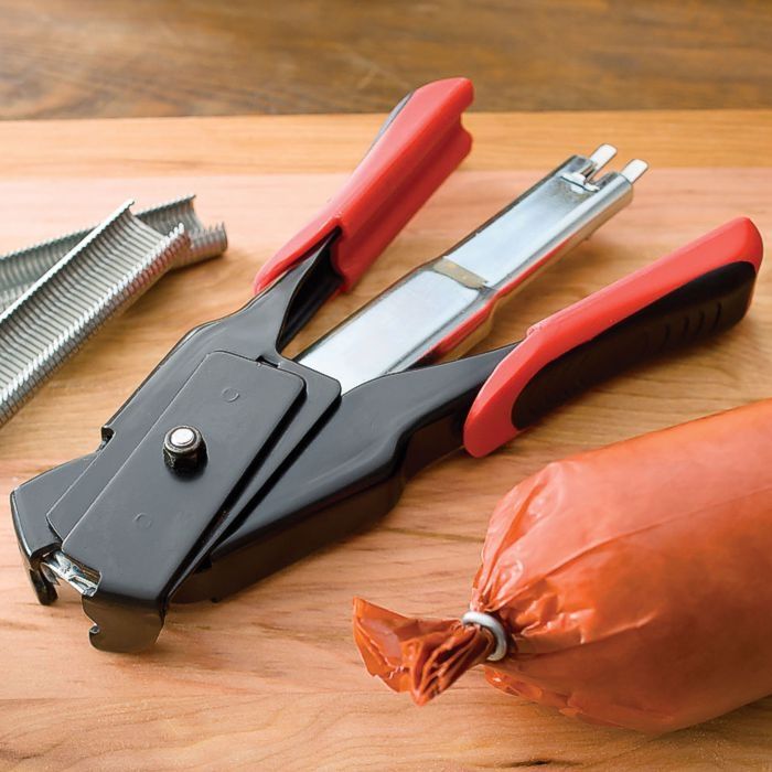 LEM Spring Loading Hog Ring Pliers w/100 Rings