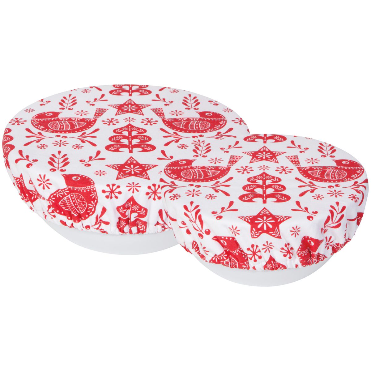 Snowbird Bowl Covers, Set of 2