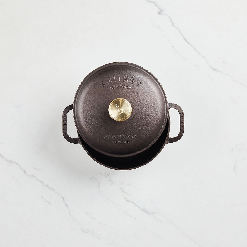 pre-seasoned, 3.5 quart dutch oven with lid
