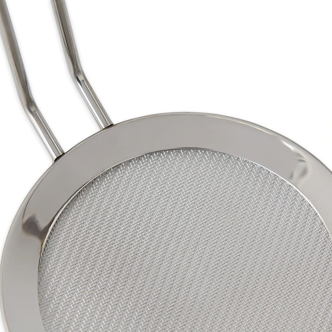 RSVP Double Fine Mesh Stainless Steel Skimmer