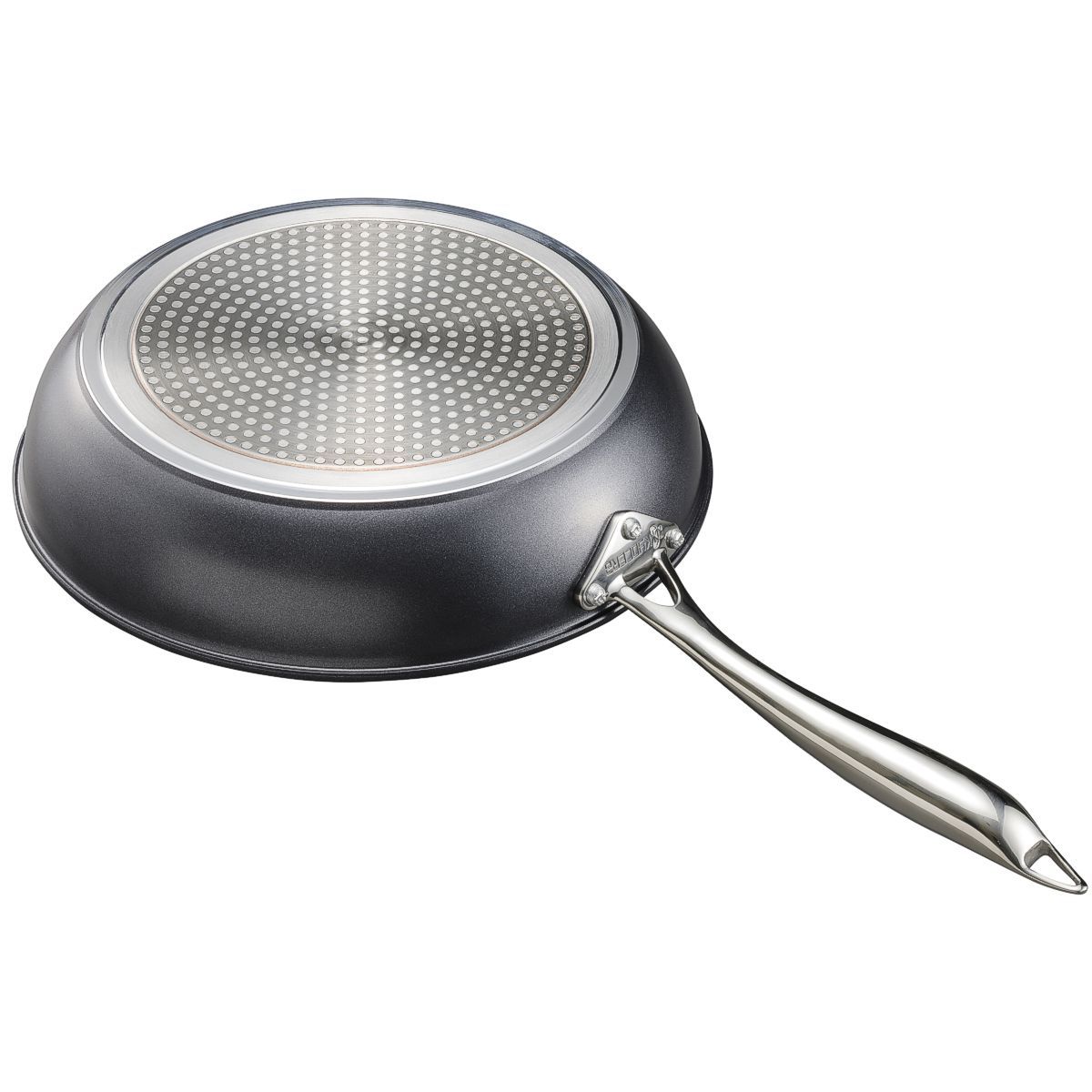 Kyocera fry pan base is induction capable