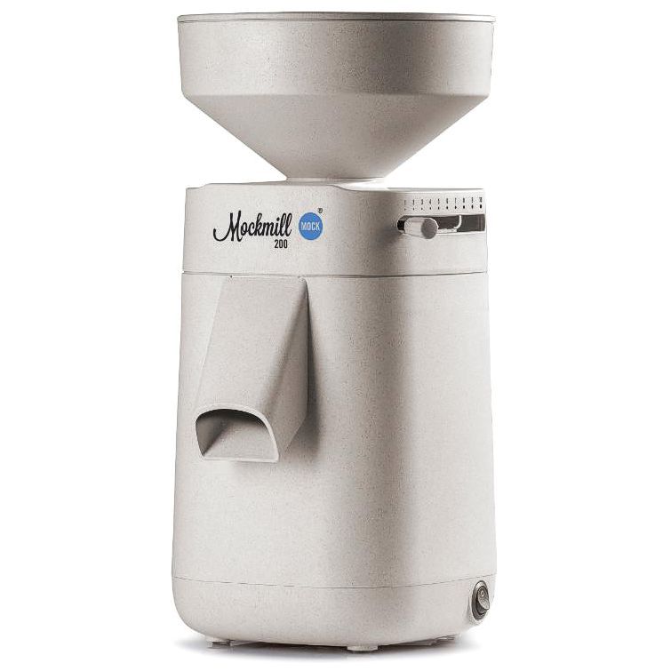 Mockmill electric stone burr grain mill flour grinder