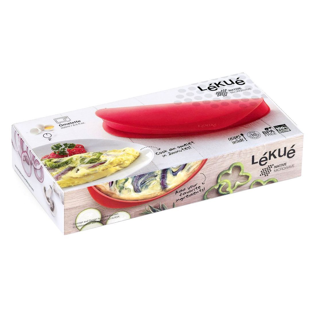 lekue omelet maker package spain 1098