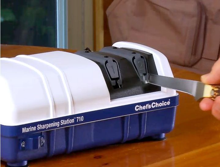 chefs choice marine sharpener 710 sharpen fillet knife blade 721 1