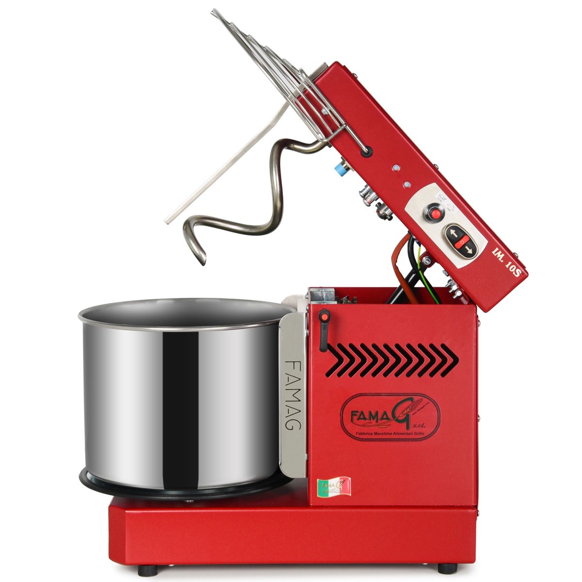 Famag 10kg HH spiral mixer, Ruby