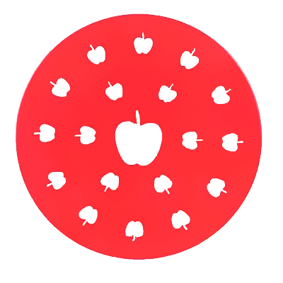Apple pie crust stencil and cutter 