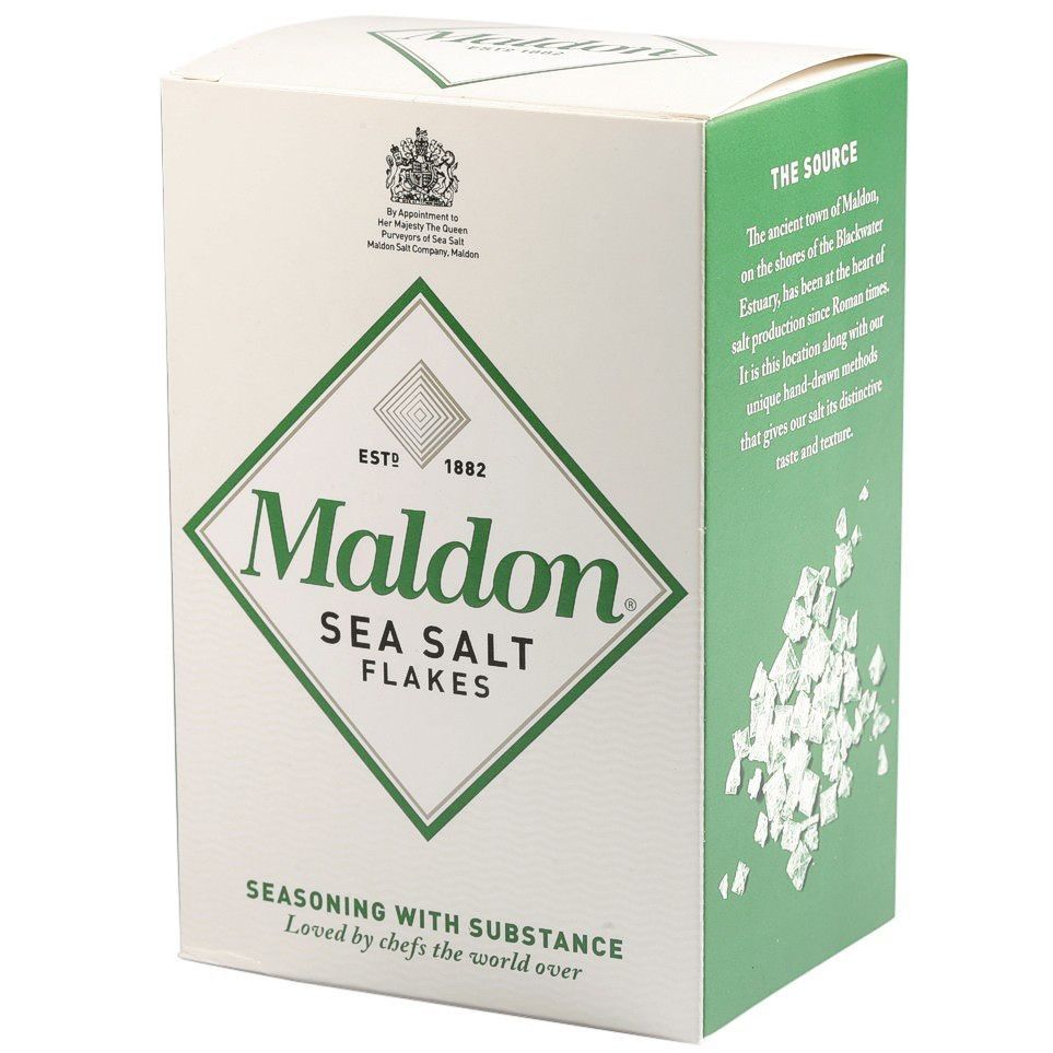 Sea salt flakes for pretzels, bread & more