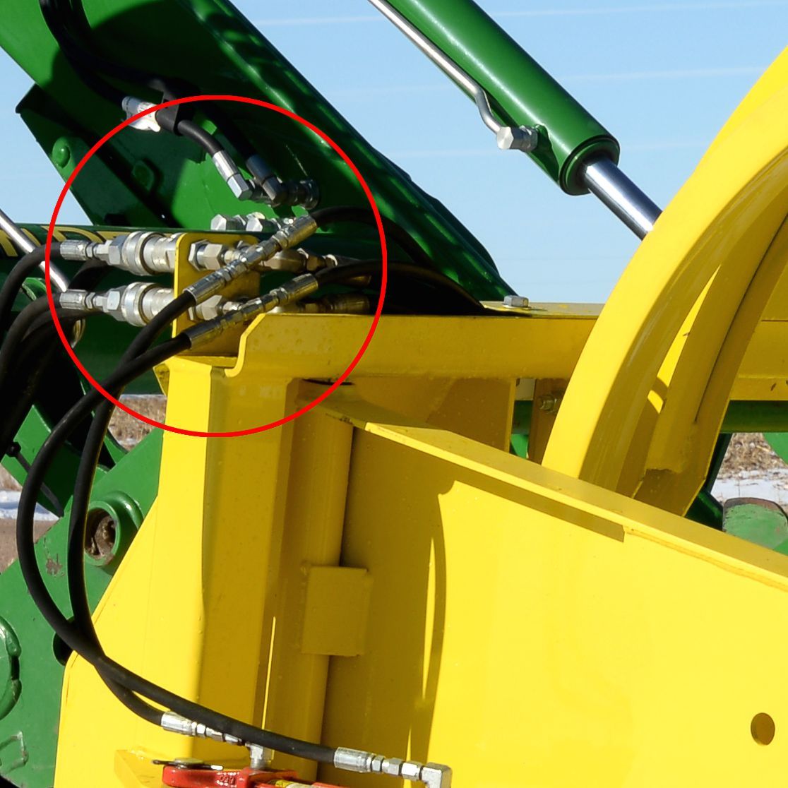 rol mor hydraulic grain bag roller quick tach 1116 1 3