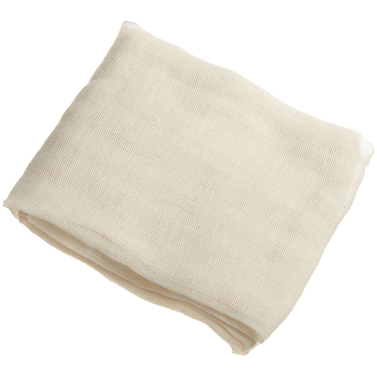 100% unbleached cotton cheesecloth, 1 square yard