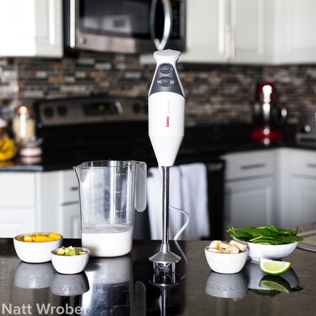 Bamix immersion blender for commercial or home use