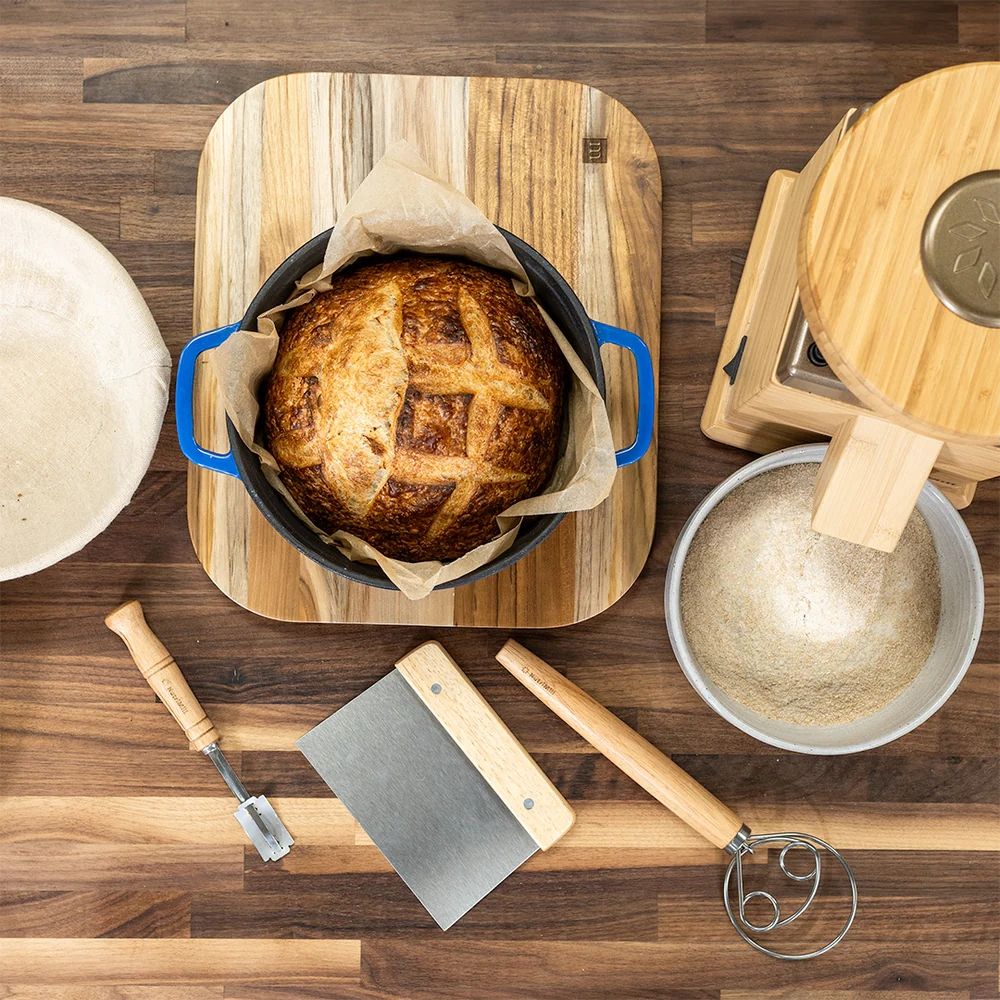 Making sourdough in Dutch oven